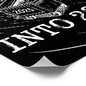 Rollin’ Into 2026 Raccoon Dumpster Fire New Year M ポスター (角)