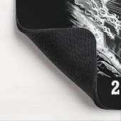 Rollin Into 2026 Raccoon Funny Dumpster Fire 2025 マウスパッド (コーナー)