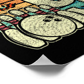 Rollin Into 9 Bowling Birthday Party 9th Birthday  ポスター (角)