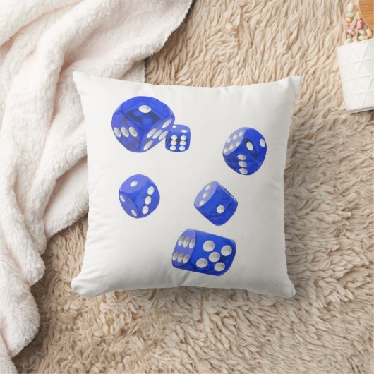 rolling dice クッション (ブランケット)