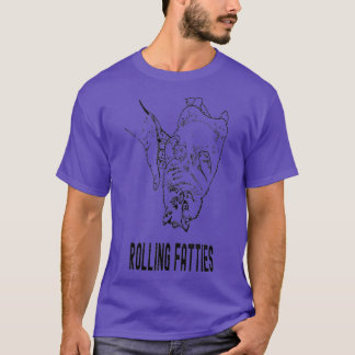 Rolling Fatties Cat Tシャツ