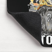 Rolling Into 2026 Trash Racoon Funny New Years Eve マウスパッド (コーナー)