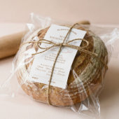 Rolling Pin Bakery Ingredients Allergy Food Label 長方形シール