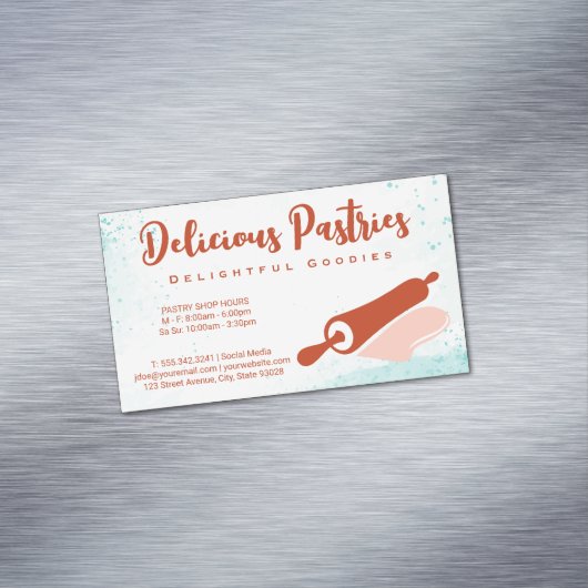 Rolling Pin Logo | Pastry マグネット名刺 (インサイチュ)