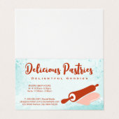 Rolling Pin Logo | Pastry 名刺 (外部フラット)