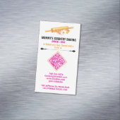 Rolling Pin Logo & Slogan | Premade QR Code Bakery マグネット名刺 (インサイチュ)