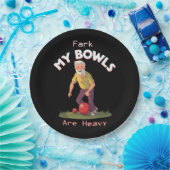 Rolling Struggles: Fark, My Lawn Bowls Are Heavy! ペーパープレート (パーティー)