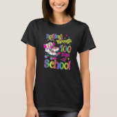 Rolling Through 100 Days Of School Roller Skater S Tシャツ (正面)