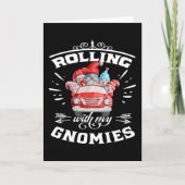 Rolling With My Gnomies Christmas Gnomes カード (正面)