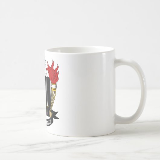 Rollinsの家紋 コーヒーマグカップ (右)