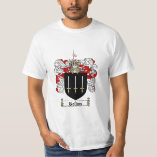 Rollinsの家紋- Rollinsの紋章付き外衣 Tシャツ