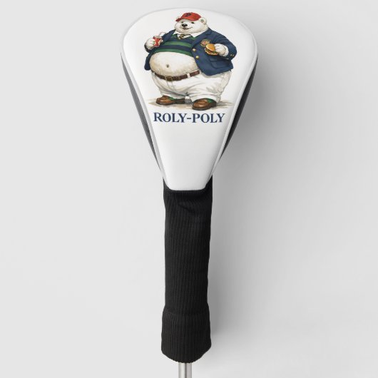 Roly Poly Golf Head Cover ゴルフヘッドカバー (正面)