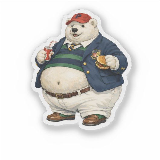 Roly Poly Sticker シール (正面)