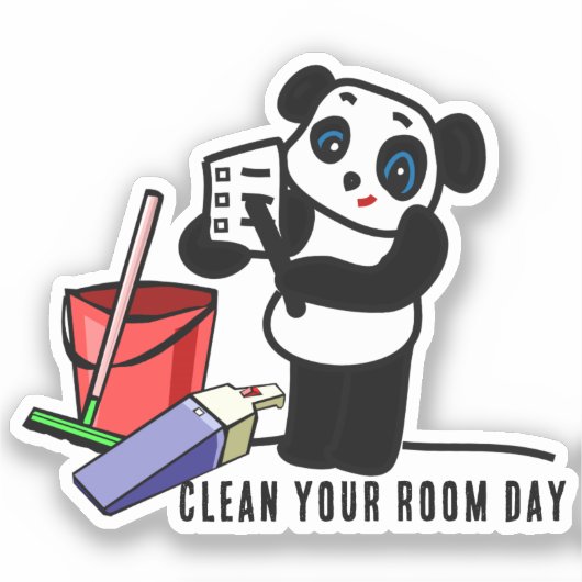 Romの日の清掃 シール (正面)