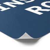 ROMス保ポスターのインストール ポスター (角)