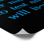 Rom 12:2グリズリーベアーズ海 ポスター (角)