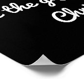 Rom 6:23景色の上にイーグル飛んでいるを持つ。 ポスター (角)