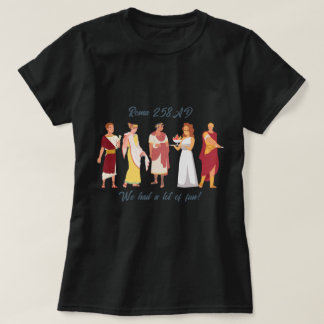 Roma 258 AD女性基本Tシャツ Tシャツ