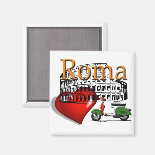Roma in my Heart マグネット (正面/裏面)