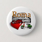 Roma in my Heart 缶バッジ (正面)
