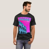 Roma Italia - ローマ イタリア - コロッセオ Tシャツ (正面フル)