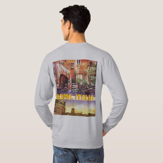 ROMA ITALIA AKA TOSCALINO Tシャツ (裏面フル)