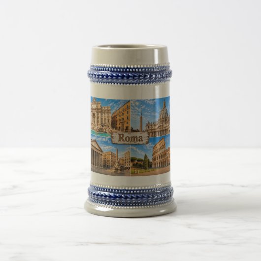 ROMA, la città ビールジョッキ (中央)