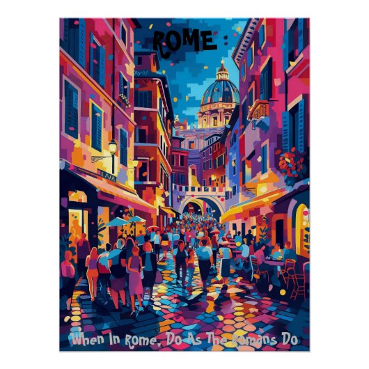 Roma: When in Rome - Arte Contemporáneo ポスター (正面)
