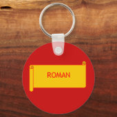 "ROMAN"キーチェーン キーホルダー (正面)