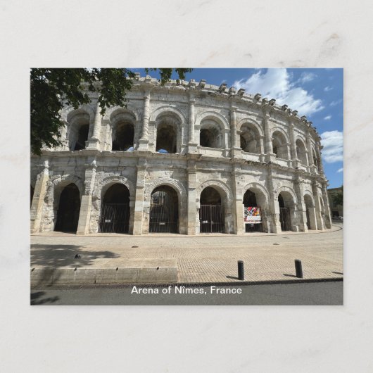 Roman Amphitheater, Nimes,フランス ポストカード (正面)