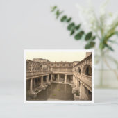 Roman Bath and Abbey II, Bath, Somerset，イギリス ポストカード (スタンド正面)