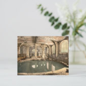 Roman Bath and Abbey V, Bath, Somerset，イギリス ポストカード (スタンド正面)