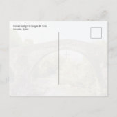 Roman Bridge, Cangas de Onís, Asturias travel ポストカード (裏面)