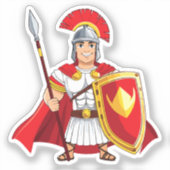 Roman centurion シール (正面)
