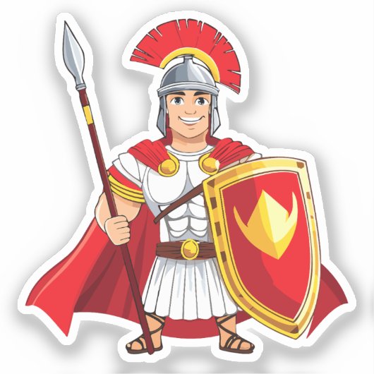 Roman centurion シール (正面)