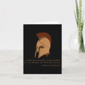 Roman Emperor Marcus Aurelius - Stoic Philosophy Q カード (正面)