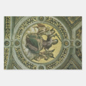 Roman Goddess Justice with Angels by Raphael ラッピングペーパーシート (正面3)