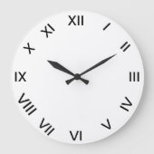 ROMAN NUMERAL clock ラージ壁時計 (正面)
