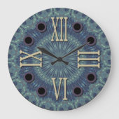 Roman Numeral winter refresh 002 ラージ壁時計 (正面)
