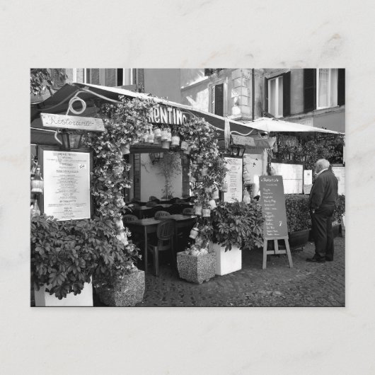 Roman Ristorante Postcard ポストカード (正面)