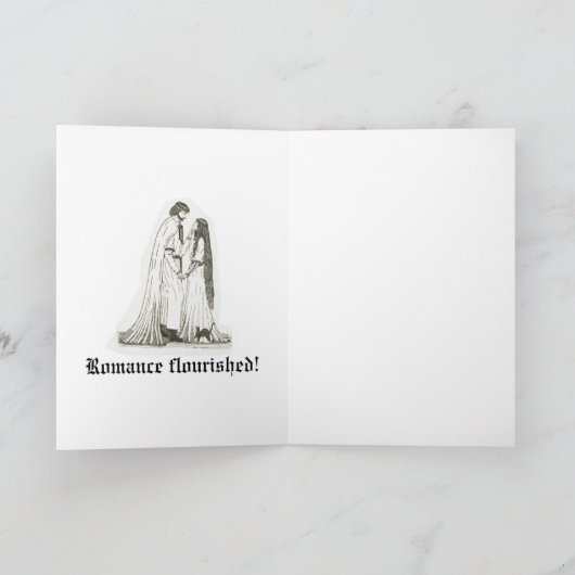 "Romance Blossomed" Card カード (内部)