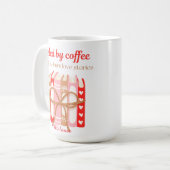 Romance Book Loving Mug with Cute Phrase コーヒーマグカップ (正面左)