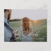 Romance Many 感謝してい Thank Postague 案内ポストカード (正面)