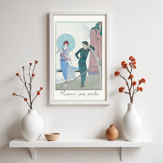 Romance sans paroles by Barbier ポスター