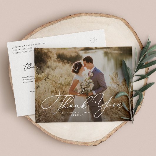 Romance Thank Youポストカード 案内ポストカード