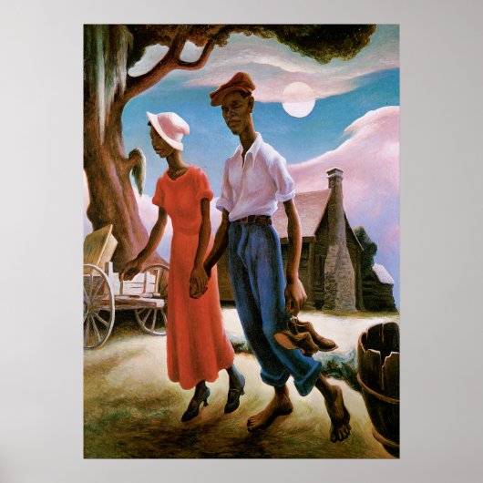 Romance, Thomas Hart Benton, Poster ポスター (正面)