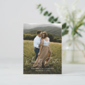 Romance Vertical日付はがきを保存 案内ポストカード (スタンド正面)