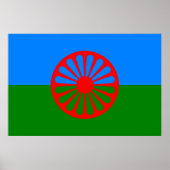 Romani Flag ポスター (正面)