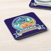 Romania Carpathians Danube Transylvania コースター (左側)