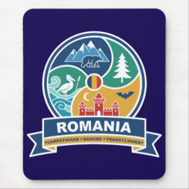 Romania Carpathians Danube Transylvania マウスパッド